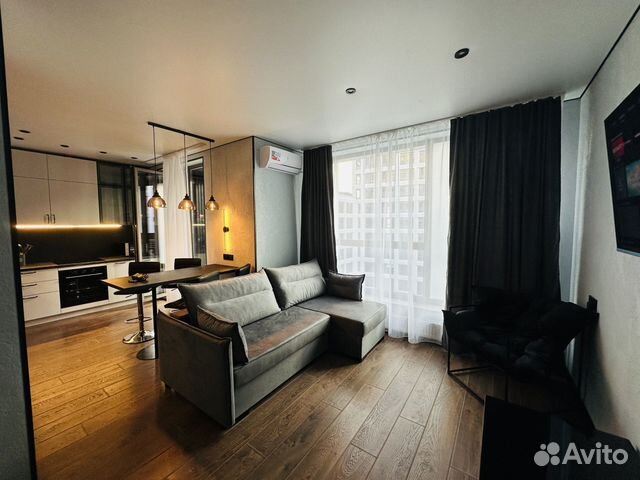 

Квартира-студия, 35 м², 2 кровати