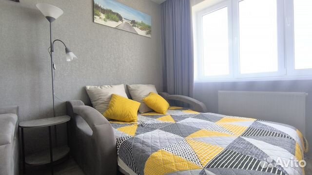

1-к. квартира, 36 м², 2 кровати
