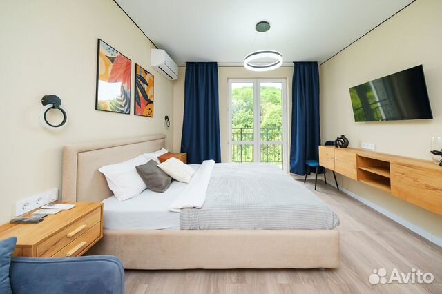 

Квартира-студия, 27 м², 2 кровати