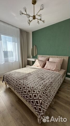 

1-к. квартира, 37 м², 2 кровати
