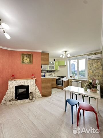 

1-к. квартира, 57,3 м², 2 кровати