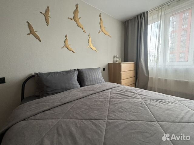 

1-к. квартира, 40 м², 2 кровати