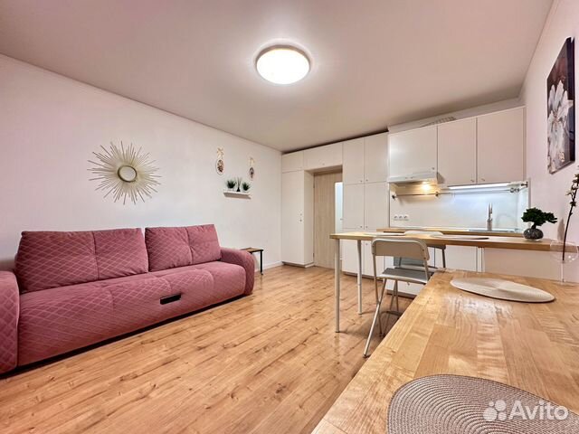 

Квартира-студия, 28 м², 1 кровать