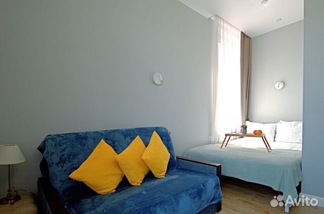 

Квартира-студия, 26 м², 2 кровати