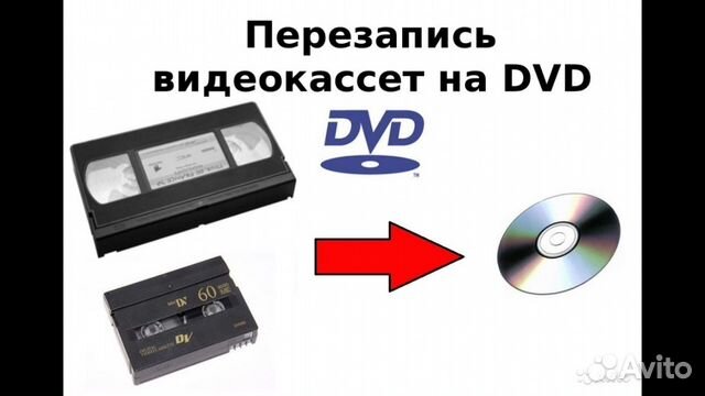 Оцифровка видеокассет в любой цифровой формат