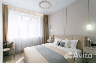 

1-к. квартира, 51 м², 2 кровати