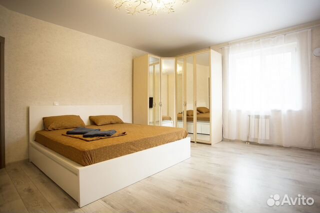 

1-к. квартира, 40 м², 2 кровати