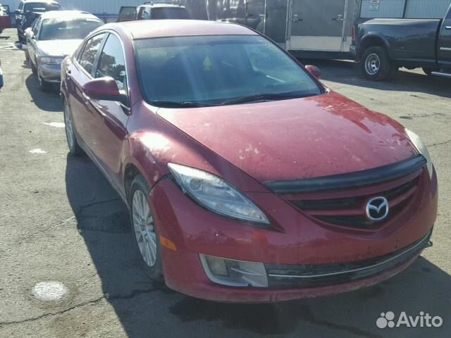 В разборе mazda 6 GH 2009 №289 красный 76 ткм