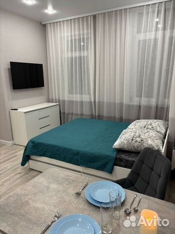 

Квартира-студия, 32 м², 1 кровать