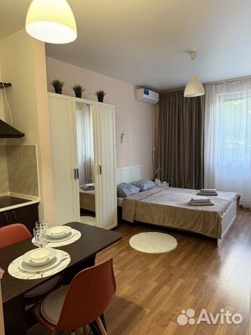 

Квартира-студия, 25 м², 1 кровать