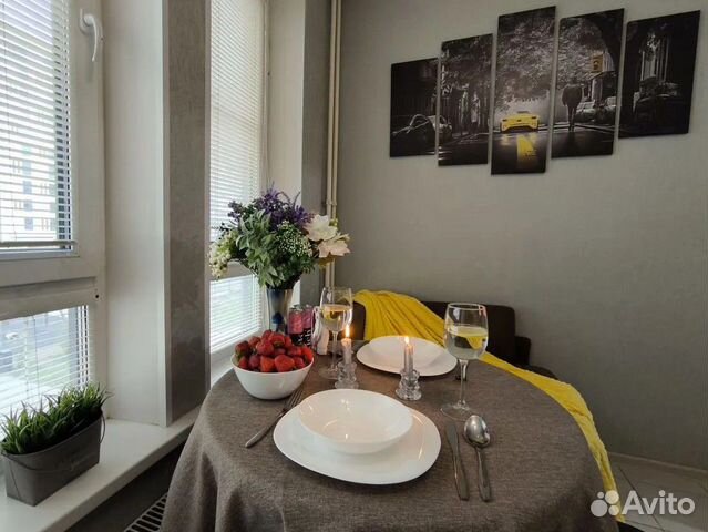 

1-к. квартира, 42 м², 3 кровати