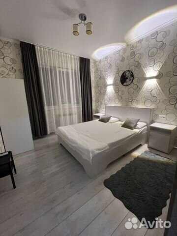 

1-к. квартира, 42 м², 2 кровати