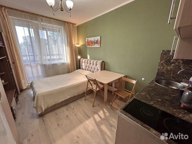 

Квартира-студия, 22 м², 1 кровать