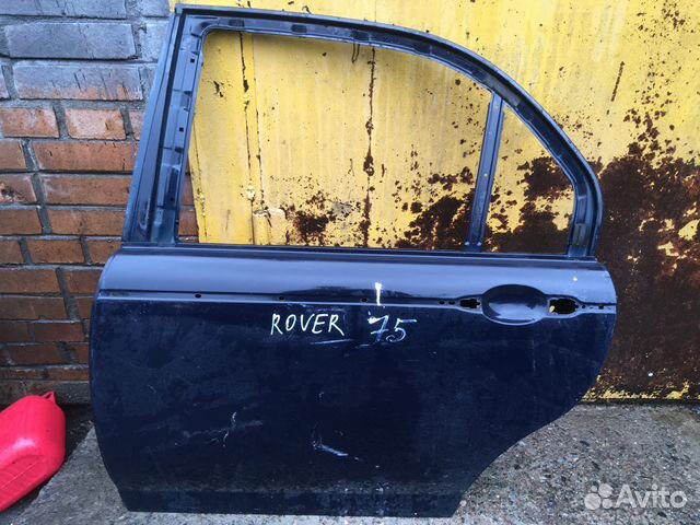 Дверь задняя левая Rover 75 синяя