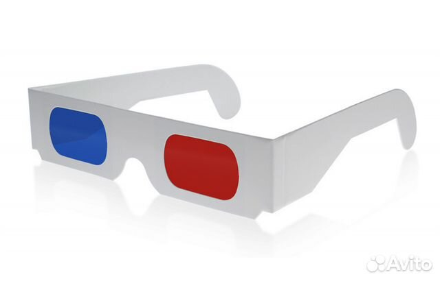 3D стерео очки (анаглиф)
