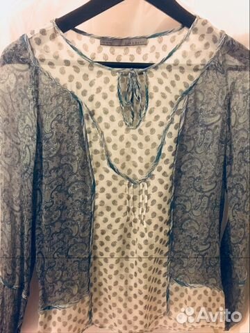 Туника Zara шёлк Туника Zara шёлк