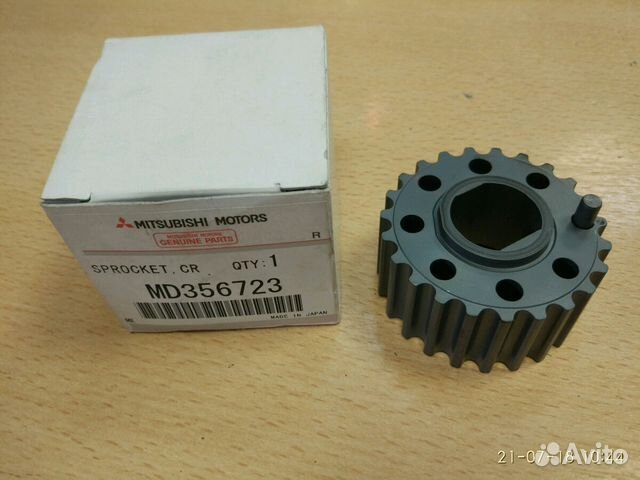 Mitsubishi carisma шестерня коленвала MD356723 Mitsubishi carisma шестерня коленвала MD356723