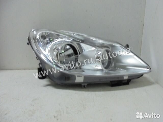 Фара opel corsa (D) 06-10 RH хром под корректор