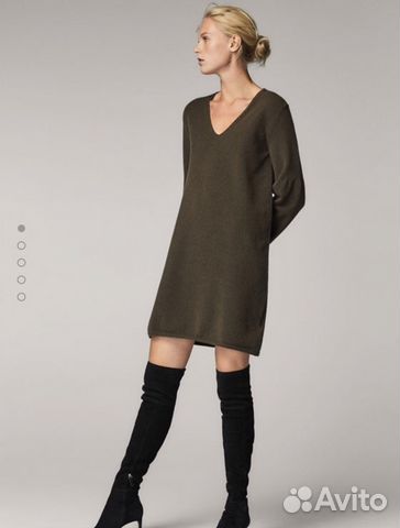 Платье Massimo Dutti шерсть
