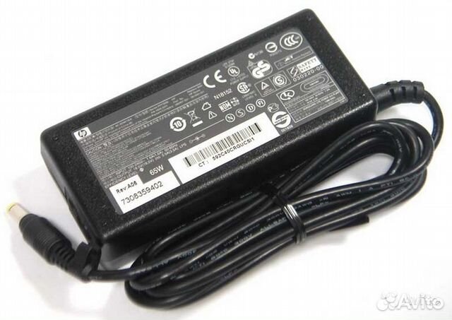 Блок питания для ноутбука HP 18.5v 3.5a (4.8х1.7) Блок питания для ноутбука HP 18.5v 3.5a (4.8х1.7)