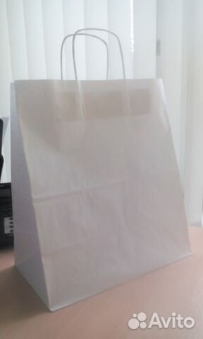 Бумажные крафт пакеты в ассортименте