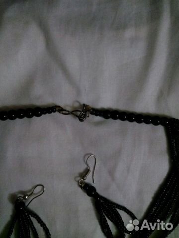 Бусы и сережки ручной работы. Африка Бусы и сережки ручной работы. Африка