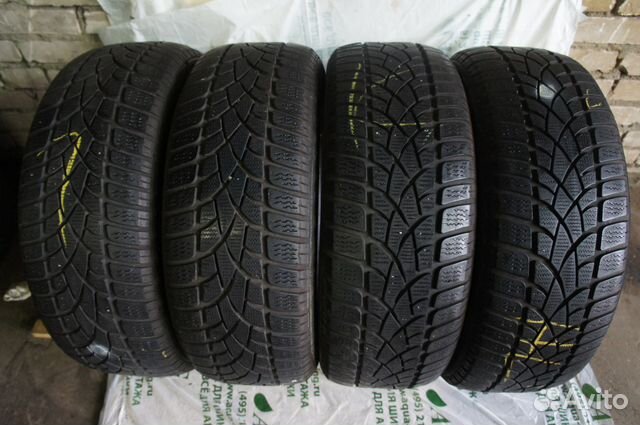 Зимние шины бу R16 205/55/16 Dunlop SP Winter 3D Зимние шины бу R16 205/55/16 Dunlop SP Winter 3D