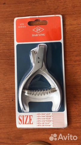 Для раскроя кожи кусачки отметок стыков деталей