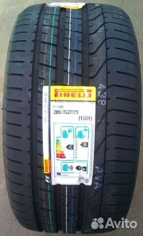 Новые Pirelli P Zero 285/35R20 100 Y TbL Mgt
