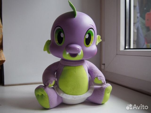 Дракон Спайк Hasbro My Little Pony 21см интерактив