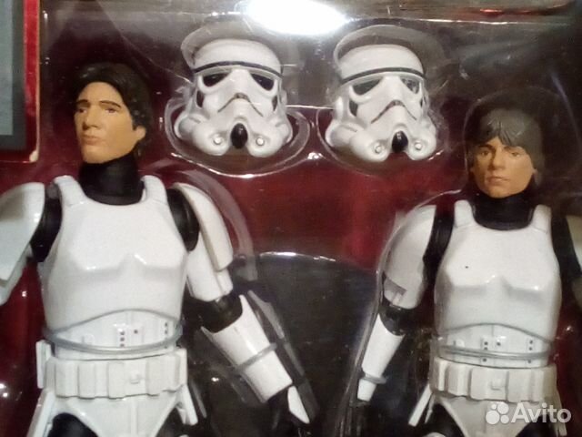 Фигурки Star Wars Solo и Luke Elite Series