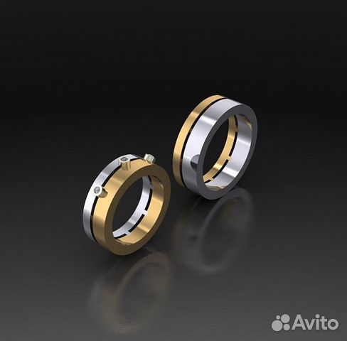 Золотое обручальное кольцо с бриллиантами Золотое обручальное кольцо с бриллиантами