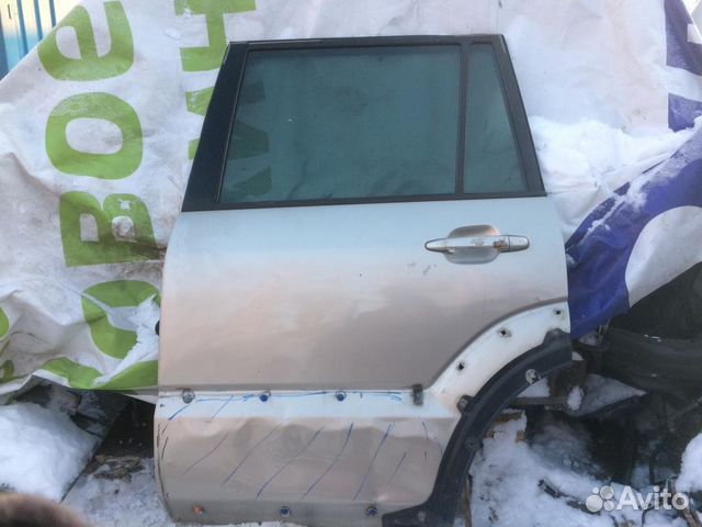 Дверь задняя левая toyota Land Cruiser (120) -Pra