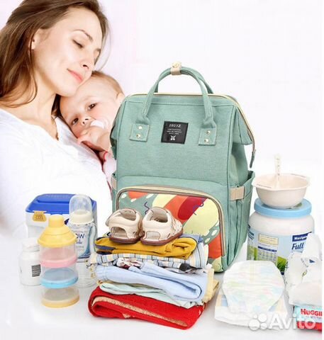 Baby Mo Сумка-рюкзак для супер мам