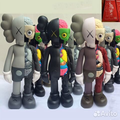 Kaws bearbrick action figures 20см