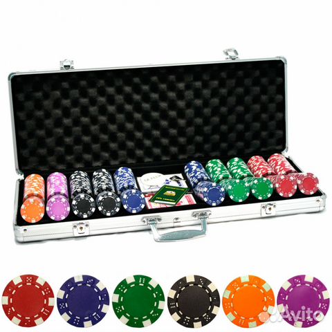 Набор для покера Russian Tour 500 без номинала