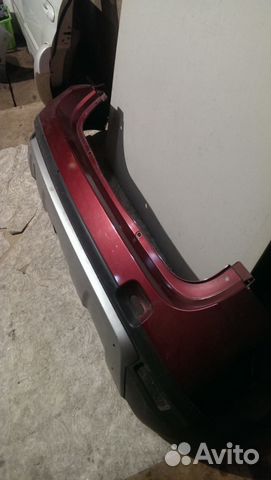 Бампер задний Рено Дастер