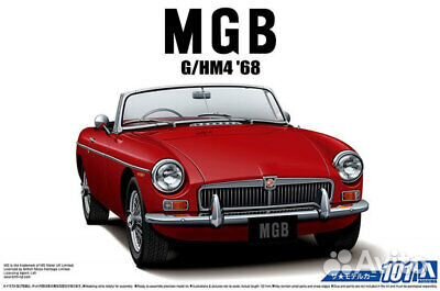 Aoshima 056851 MG-B MK-2 1968 1/24
