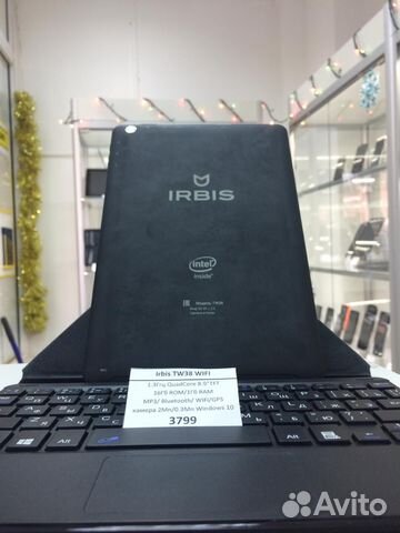 Планшет ноутбук irbis TW38