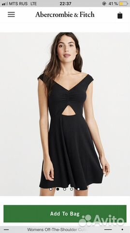 Новое платье Abercrombie&Fitch размер 42-46