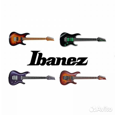 Электрогитары Ibanez, разные модели