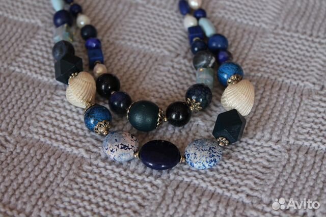 Колье Selena из натуральных камней, новое Колье Selena из натуральных камней, новое