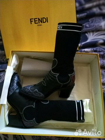 Сапоги fendi Сапоги fendi