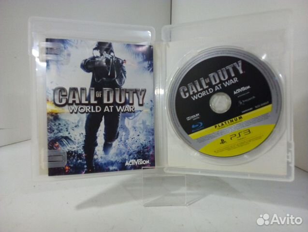 Игровые диски Sony Playstation 3 Call of duty worl