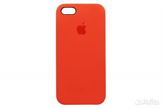 Чехол iPhone 5/5S/SE Silicone Case красный 37176