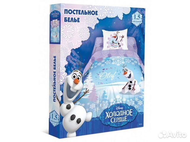 Комплект Постельного Белья disney 1,5 Сп Олаф Зима Комплект Постельного Белья disney 1,5 Сп Олаф Зима