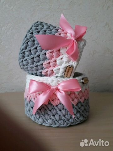 Набор интерьерных корзинок