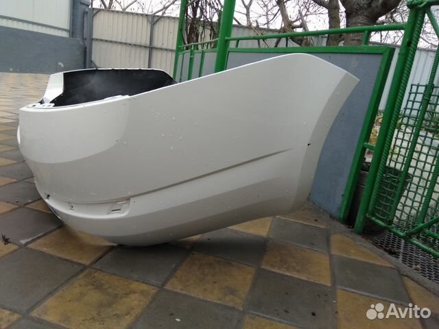 Бампер задний skoda octavia A7 13-17 б/у 5EU807421 Бампер задний skoda octavia A7 13-17 б/у 5EU807421