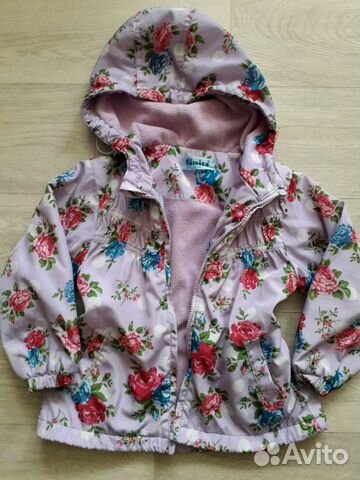 Ветровка на флисе размер 104