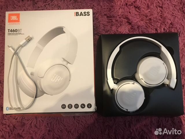 Беспроводные наушники Bluetooth JBL t460BT